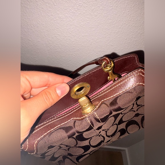 Brown Mini Coach Bag - Picture 4 of 5